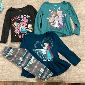 Elsa and Trolls 3T bundle